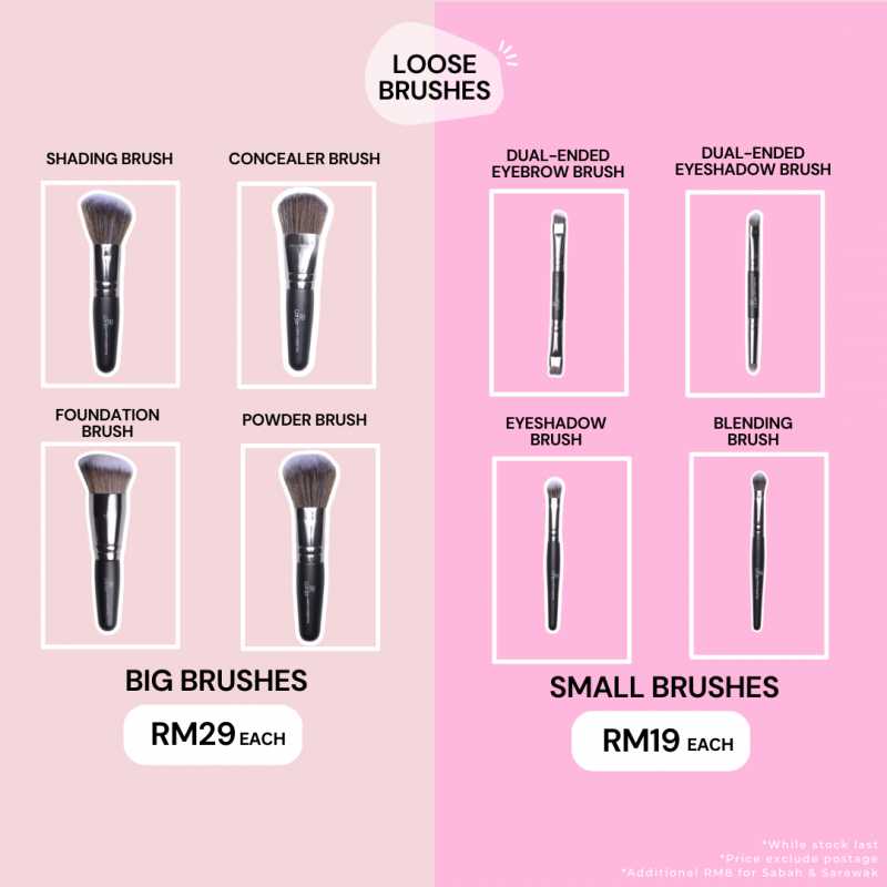 Carya Cosmetics Hq Single Brush