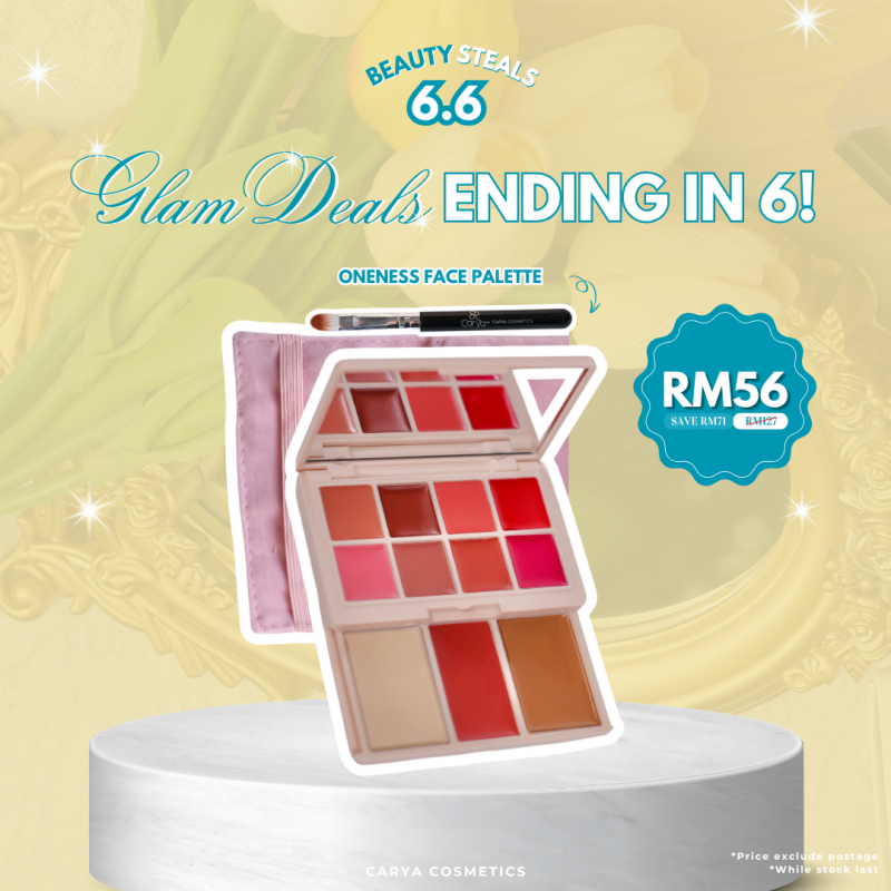 6.6 BEAUTY DEALS ONENESS FACE PALETTE