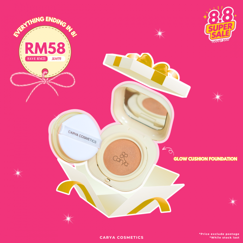 8.8 SUPER SALE GLOW CUSHION FOUNDATION