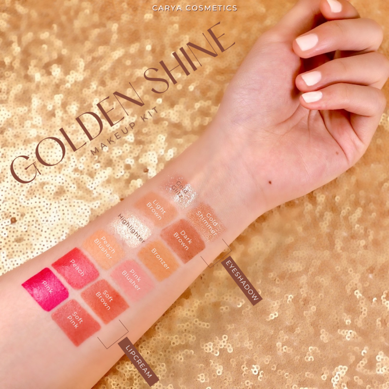 5.5 LABOUR DAY SALE GOLDEN SHINE MAKEUP KIT