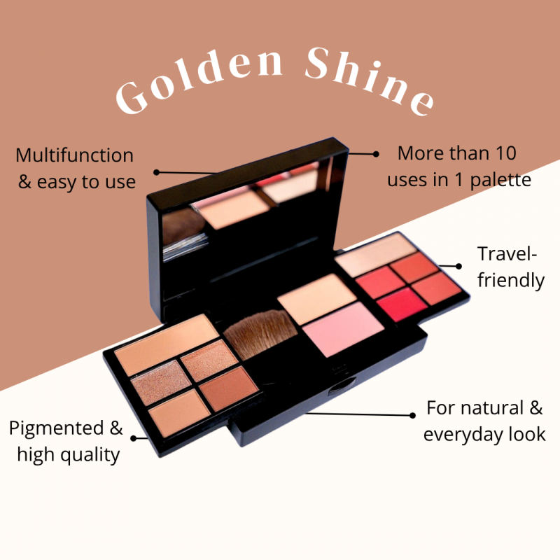 GOLDEN SHINE MAKEUP KIT