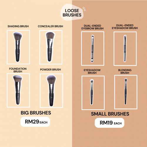 Carya Cosmetics Hq Single Brush
