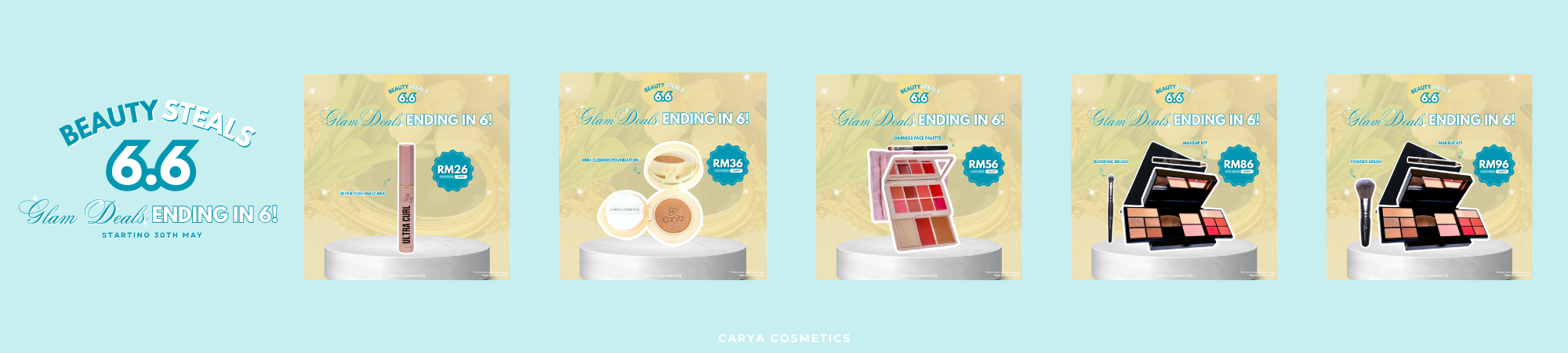 6.6 BEAUTY DEALS
